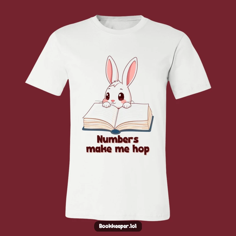 Funny Rabbit Ledger Explorer T-Shirt: Wide-Eyed Wonder, Great Funny Gift